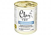 Влажный корм для собак CLAN VET GASTROINTESTINAL диетические консервы Профилактика болезней ЖКТ 340г (КЛАН)