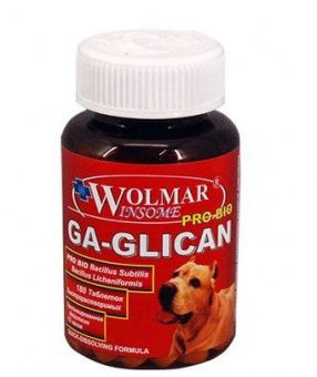 Витамины д/собак Wolmar Pro Bio GA-GLICAN синергический хондропротектор 180 таб(ВОЛМАР)