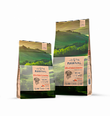 Сухой корм для собак RAWIVAL Gifts of Fields&Branches ягнёнок с перепелом для средних и крупных пород (РАВАЙВАЛ) 