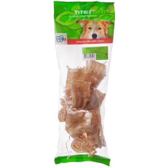 ТИТ БИТ для собак Колечки из трахеи АКЦИЯ (1+1)- мягкая упаковка