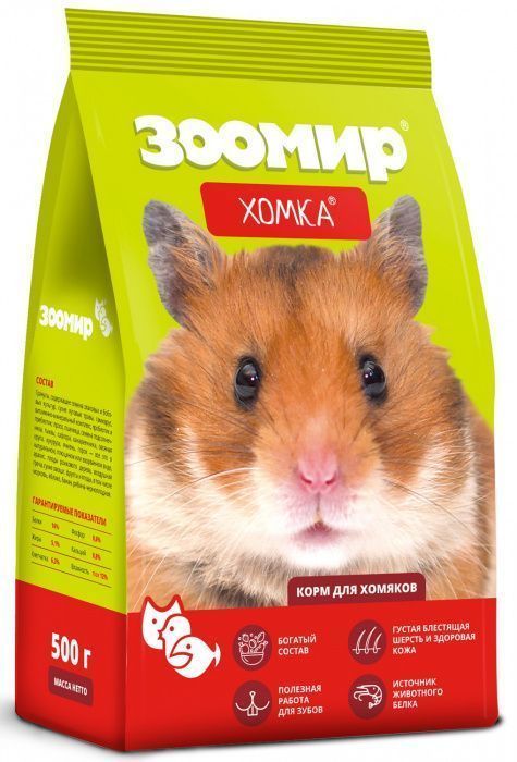 ЗООМИР ХОМКА корм для хомяков