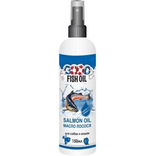 Масло лосося для собак и кошек 150мл GOOD FISH OIL FG11901