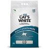 Наполнитель комкующийся CAT'S WHITE Active Carbon Granules с гранулами активированного угля (Кэтс вайт) 10л - скидка 15%