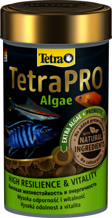 ТЕТРА PRO ALGAE Корм для декоративных рыб, чипсы