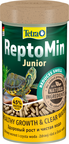 ТЕТРА ReptoMin Junior Корм для молодых водных черепах, палочки