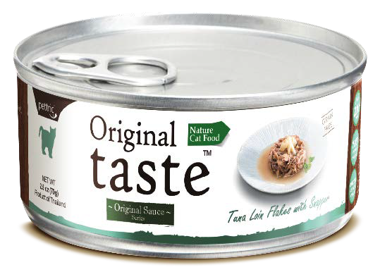 Влажный корм для кошек PETTRIC ORIGINAL TASTE тунец с луцианом в соусе (ПЕТТРИК)