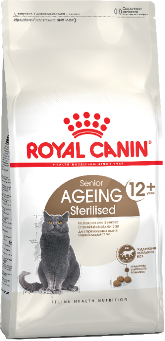 Сухой корм для кошек ROYAL CANIN Эйджинг Стерилайзд  12+  (РОЯЛ КАНИН)