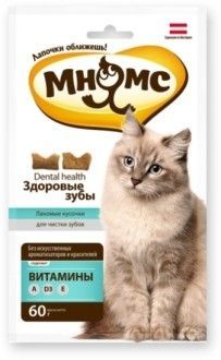 МНЯМС для кошек лакомство Здоровые зубы Дентал 60 г