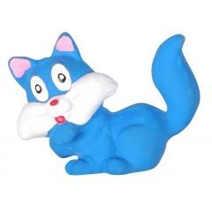Игрушка д/собак Кошка 6см, латекс  ДЕЗЗИ																						