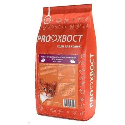 Сухой корм для кошек PROХВОСТ с кроликом (ПРОХВОСТ)