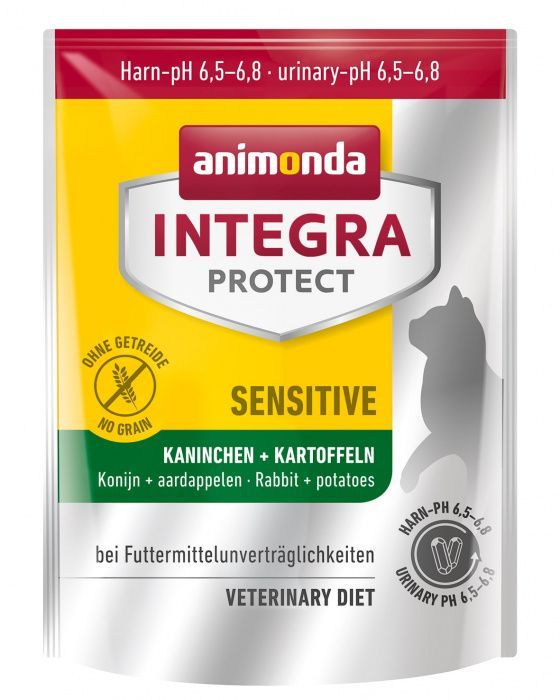 Сухой корм для кошек Animonda INTEGRA  PROTECT SENSITIVE с кроликом и картофелем при пищевой аллергии (Анимонда)