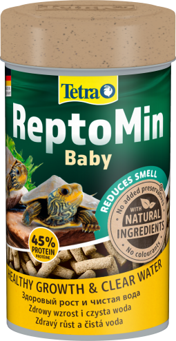ТЕТРА ReptoMin Baby Корм для молодых водных черепах, мини-палочки