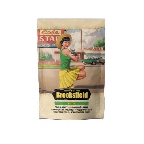Влажный корм для котят BROOKSFIELD пауч Kitten Veal Телятина в соусе (БРУКСФИЛД)