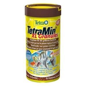 ТЕТРА Min XL Granules (крупные гранулы) Основной корм для всех видов аквариумных рыб )  250мл