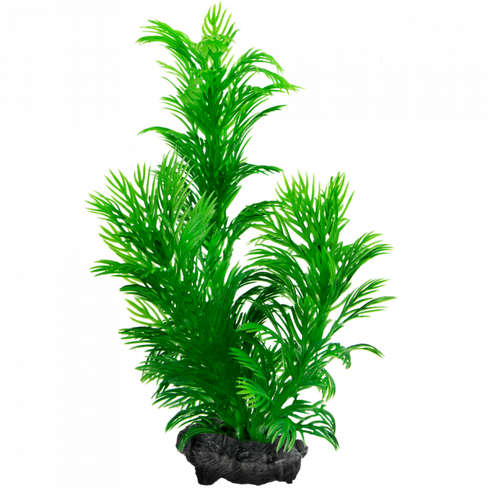 Растение аквар. искусствен. зеленое Кабомба (Green Cabomba) 23см