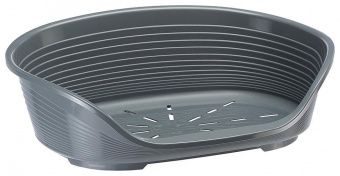 Лежак для собак SIESTA DELUXE 12 темно-серый