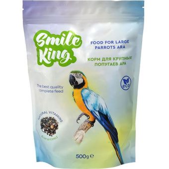 СМАЙЛ КИНГ корм для попугая Ара (Smile King)