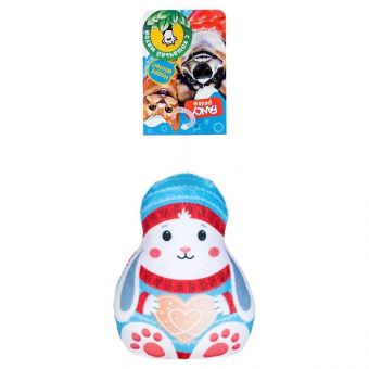 Игрушка для кошек FANCY PETS Новогодний зайка (ФЭНСИ ПЭТС)