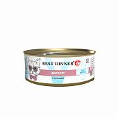Влажный корм для кошек BEST DINNER  Exclusive Vet Profi Hepatic консервы Курица (БЕСТ ДИННЕР)