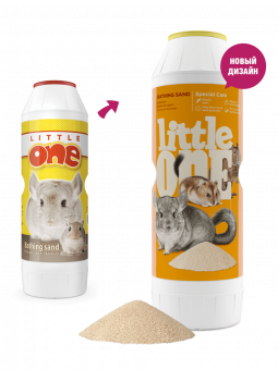 LITTLE ONE  Песок для купания шиншил 1 кг 