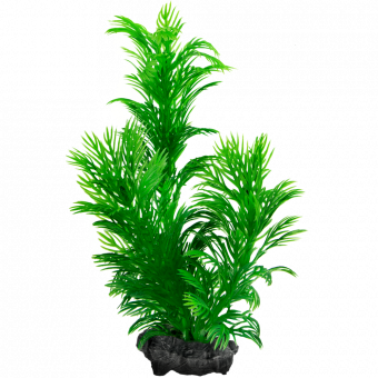 Растение аквар. искусствен. зеленое Кабомба (Green Cabomba) 23см