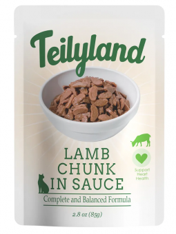 Влажный корм для кошек Teilyland кусочки с ягненком в соусе (ТЕЙЛИЛЕНД)