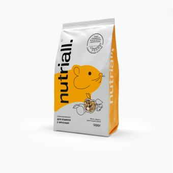 NUTRIALL корм для хомяков с фруктами ( НУТРИАЛ)