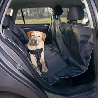 Подстилка для собак в автомобиль 1,45м*1,6м, цвет черный