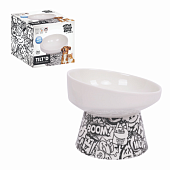 Миска керамическая на ножке URBANSTYLE TILT'D 250 мл M-pets