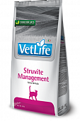 Сухой корм для кошек FARMINA VET LIFE STRUVITE Management при МКБ и идиопатическом цистите (ФАРМИНА)