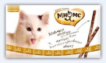 МНЯМС д/кошек Pro Pet лакомые палочки с цыпленком и уткой  13,5 гр