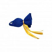 Игрушка для кошек SEMI Рыбка синяя с пищалкой