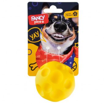 Игрушка для собак FANCY PETS Мячик Сырник (ФЭНСИ ПЭТС)