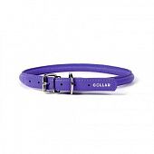 Ошейник "CoLLaR Glamour"  круглый фиолетовый