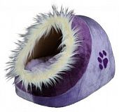 Лежак "Minou" 35 х 26 х 41 см, лиловый/фиолетовый