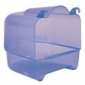 Купалка 15х16х17см., голубой/прозрачный пластик.