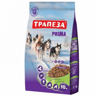 ТРАПЕЗА ПРИМА д/собак сухой  с Повышенной активностью