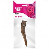 Лакомство для собак Lucky bits Козий рог (ЛАКИ БИТС)