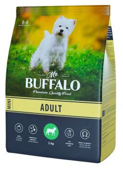 Сухой корм для собак Mr. Buffalo мелкие породы с ягненком (Мистер Баффало)