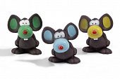 Игрушка для собак WOGY Мышка с пищалкой (ВОГИ)