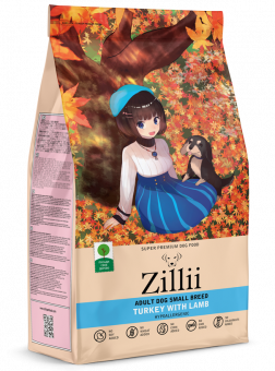Сухой корм для собак Zilli SuperPremium для мелких пород Индейка и ягненок