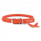 Ошейник кож. кругл.9мм х 20-25см CoLLaR