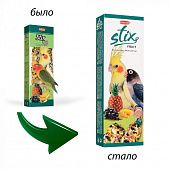 ПАДОВАН Лакомства STIX FRUIT палочки фруктовые д/средних попугаев 100г