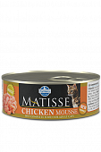 Влажный корм для кошек FARMINA MATISSE кон. мусс с Курицей (Фармина)