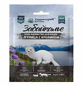 Лакомство для кошек Территория Забайкалье пюре из курицы и кролика