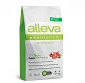 Сухой корм для щенков ALLEVA EQUILIBRIUM SENSETIVE для мелких и средних пород Ягненок (Аллева)