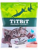 ТИТ БИТ для кошек Хрустящие подушечки с паштетом из утки 30гр
