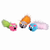 Игрушка для кошек WOGY Мышка с пером (ВОГИ)