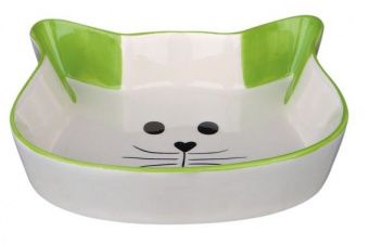 Миска керамическая Cat face, 0,25 л/12 см,цвета в ассортименте