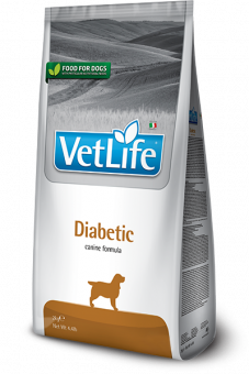 Сухой корм для собак FARMINA VET LIFE  DIABETIC диета при сахарном диабете (ФАРМИНА)